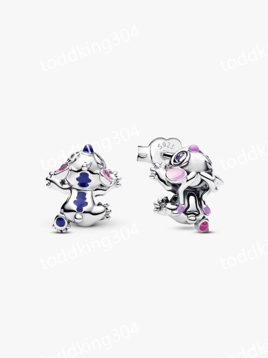 Pandora Jewelry - Disney Stitch & Angel Stud Earrings